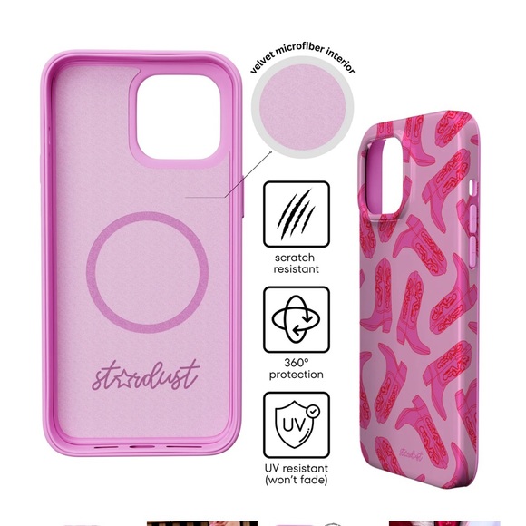 Stardust By Allie Howdy case iPhone 15 Pro Max - Picture 3 of 3